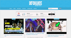 Desktop Screenshot of infomanos.com